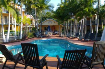at Beach Court Holiday Apartments Pool