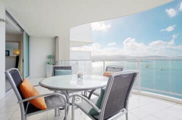 at Marina Shores balcony view
