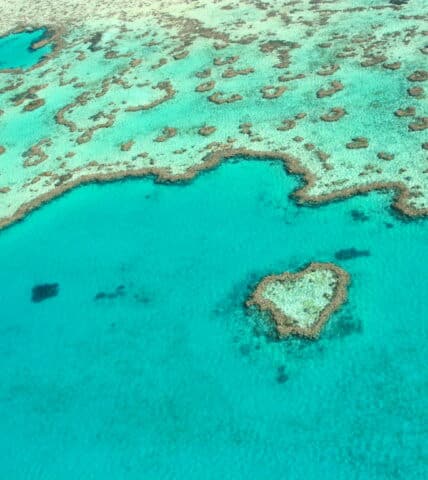 Heart Reef Aerial-Great Barrier Reef