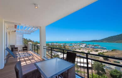 4 Bedroom Penthouse balcony Sebel Whitsundays