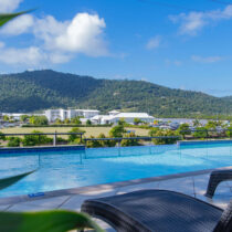 at Waterfront Whitsunday Retreat swimming pool