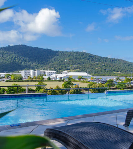 at Waterfront Whitsunday Retreat swimming pool