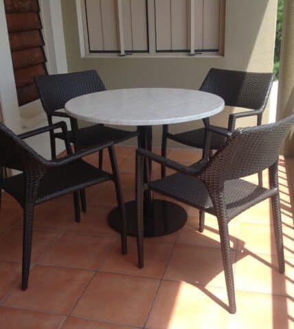 refurbished 12A3 out door table