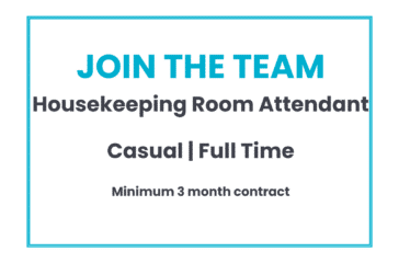 Housekeeping Room Attendant – Nelson Bay