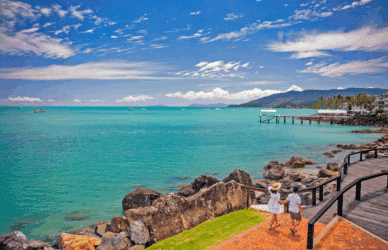 Swimming Airlie Beach