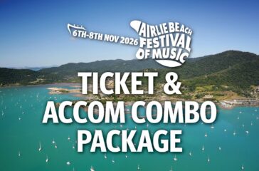Airlie Beach Festival of Music Ticket and Accom Combo